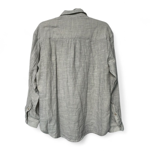 Anthropologie cotton popover shirt - Picture 5 of 11